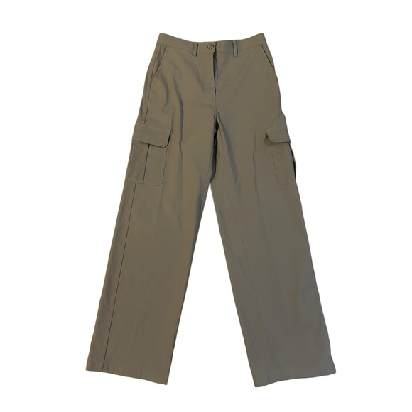 Theory Relaxed Straight-Leg Cargo Pants Size 4 - Picture 5 of 7
